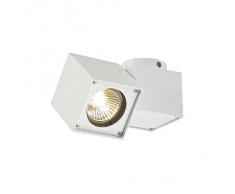 SLV Altra Dice Spot 1 Deckenleuchte, Eckig, Gu10, maximal 50 W, weiß 151521