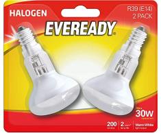 Eveready Reflektor-Birne, R39, 30 W, kleine Edison Lava-Lampe x 2