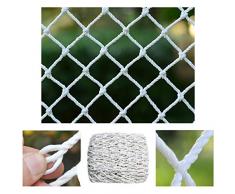 Gartennetz Geflügelzaunnetz Lichtnetz Zubehör Sportplatz Weißes Netz Geeignet for Spielplatz Spielplatz Multi-Size-Multifunktions 5cm Mesh (Size : 6 * 8M)