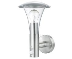 Ranex 5000.318 Edelstahl Außenwandleuchte mit Bewegungsmelder