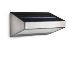 Philips myGarden 178104716 Greenhouse Solar LED Wandleuchte, Edelstahl