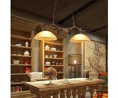 Antlers Pendelleuchte Kronleuchter Antik Pendelleuchten Restaurant Island Light Vintage Geweih Leuchte