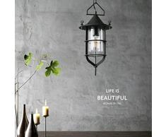 CTO Ellie Chandelier - Vintage Kronleuchter aus Schmiedeeisen, Restaurant Cafe Bar, Innenbeleuchtung,18 * 26 cm