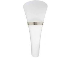 Brilliant Wandfackel Kyra Grau Weiß | 60W | 90339/13