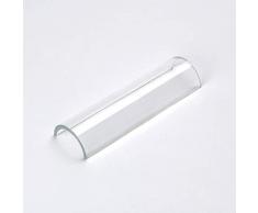 Schutzglas für Deckenfluter, R7s, für 118mm Stäbe Ersatzglas Glas Halogen (78mm)