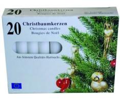 100 Christbaumkerzen - Baumkerzen - weiß