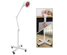 Infrarotlampe，Infrarot-Wärmestrahler rotlichtlampe wärmelampe waermelampe Rotlicht Strahler Infrarotlichttherapie 275W Behandlung von Erkältungen und Muskelverspannungen