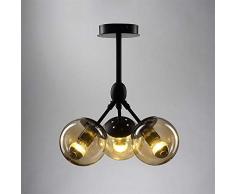 Deckenbeleuchtung Deckenleuchte Pendelleuchten American Village Magic Bean Schmiedeeisen Kronleuchter Lampe Für Wohnzimmer Schlafzimmer Gang Restaurant Esszimmer