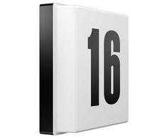 RZB Zimmermann LED-Hausnummernleuchte 221167.003.25 Die superflache Hausnummernleuchte Decken-/Wandleuchte 4051859141570