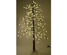 LED Baum Zeder 1,5 m beschneit Lichterbaum Weihnachtsdeko Deko Baum Leuchtbaum