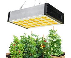 Relassy LED Pflanzenlampe, 800W Vollspektrum LED Grow Light Dimmbar Pflanzenlicht mit Daisy-Chain Grow Lampe Wachstumslampe für Zimmerpflanzen Blumen und Gemüse