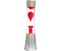 7even Lava Lampe groß 40cm rot Retro-Lampe fertig mit Stecker…