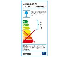 Müller-Licht 20800157 LED Wannenleuchte Aqua-Promo 2/120 Grau, 1263x116x87 mm
