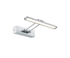 Paulmann 99894 Galeria Bilderleuchte LED Bildbeleuchtung Beam Thirty Galeriebeleuchtung 5W Aufsatzlampe Nickel gebürstet Strahler inkl. Leuchtmittel