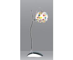 Dapo Elegante Halogen-Tischleuchte Prisca 1 flammig Tischlampe Dekoleuchte Lampe