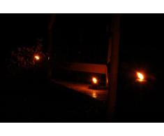 Esschert Design Öllampe, Taumelfackel, in schwarz, Größe M, Ø ca. 20 cm x 20 cm x 21 cm