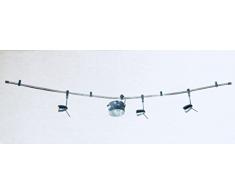 Näve 966859 Halogen Schienensystem NEU 1,50m inkl. Leuchtmittel Lampe Leuchte
