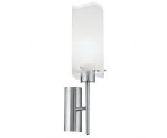 EGLO 90341 Wandfackel, Metall, E27, weiÃ