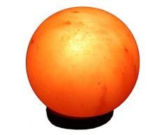 Salz Lampe Kugel 3-5 kg Kristallsalzlampe Salzleuchte rund