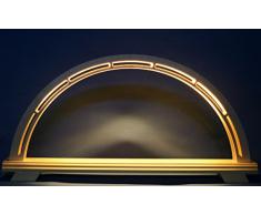 LED Schwibbogen Leerbogen 52cm x 26cm modern unbestückt Erzgebirge