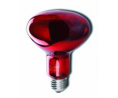 Sylvania Infrarot Lampe rot 250 Watt Wärmelampe E27 red IR125 Glühlampe Reflektor Kolben