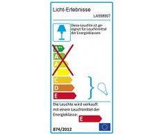 42cm hohe LavalampeJenny mit gelber Lava und blauer Flüssigkeit/mit Kabelschalter/inklusive Leuchtmittel/schöne Lavaleuchte fürs Schlafzimmer oder Wohnzimmer