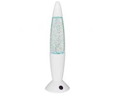 Näve Leuchten Lava-Glitzer-Lampe, Bunte LEDs, mit Farbwechselfunktion (9019640064)