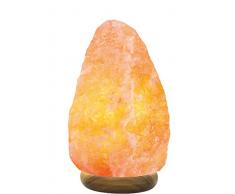 SourceDIY Salzlampe aus natürlichem Himalaya-Kristall, 7-10 kg, mit Knopf-Steuerung und britischem Standard-Stecker, Premium-Qualität