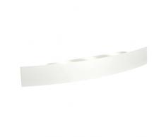 Saxby Kurba 9W Matt White Modern Gebogene Dekorative Indoor LED Wandleuchte Wandfluter