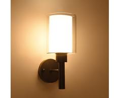 Modernes Wandbeleuchtung Wandleuchten Vintage Loft-Wandlampen Antik Deko Design Wandbeleuchtung Landhausstil Led Hotel Wandlampe Schmiedeeisen Lampe Retro Wandlampe Flur Ganglampe,031 + 9W