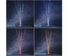 128x LED 8 ACRYLZWEIGE ORANGE KONSTSMIDE 4080-853 LEUCHTZWEIGE ZWEIGE DEKOZWEIGE
