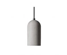 Industrie Vintage Pendelleuchte Esstisch Beton lampe Hängeleuchte Pendellampe Retro Antik Design Hängelampe Höhenverstellbar Landhaus Wohnzimmer Flur Küche Büro Loft Esszimmer Dekoration E27 Leuchte