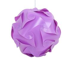 winomo Dekorative Deckenleuchte Anhänger DIY IQ Puzzle Lampe Kit