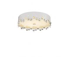 Deckenleuchten Deckenlampe Moderne minimalistische Schlafzimmer-Kristalldeckenleuchte, kreativer LED-Raum, warmes romantisches Restaurant-Licht Deckenleuchte Deckenbeleuchtung
