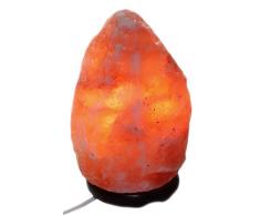 budawi® - Salzlampe, Salz Lampe 2-3kg, Salzkristallleuchte ohne Elektrik und Leuchtmittel