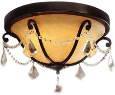 Radciy Mid-Century Schmiedeeisen Deckenleuchte Europäische Retro- Kristallhängelampe Einfache Study Room Restaurant Deckenleuchte Schlafzimmer Nachttischlampe Pendelleuchte E27 Edison