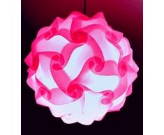 Lampenschirm pink Puzzle Lampe pink Puzzle Lampen m Puzzle Lampenschirm pink