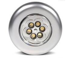 Maclean MCE27 LED 6xLED Touch Push Licht Selbstklebend Lampe Leuchte Schrankleuchte Unterbauleuchte