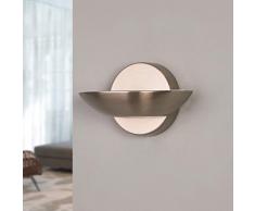 LED Wandlampe Matti (Modern) in Alu aus Metall u.a. für Wohnzimmer & Esszimmer (1 flammig, A+, inkl. Leuchtmittel) von Lampenwelt | Wandfluter, Wandleuchte, Wohnzimmerlampe