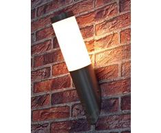 Edelstahl Außenlampe Außenleuchte Wandlampe Wandleuchte Wandfackel Fackel Hoflampe Eingangsbeleuchtung