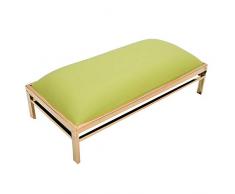 Nail Art Handkissen & Maniküre Tischmatte, mit personalisiertem Lichtbogen kann nah an der Hand sein, Nagellack Handhalter Handgelenksauflage, zarte Verarbeitung(Grün)