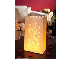 Luminaria Lichttüten Big Love 10 Stück