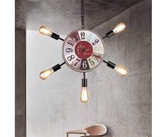 CTO American Retro Dining Room Künstlerische Cafe Bar Internet Cafe Kreative Persönlichkeit Schmiedeeisen Kronleuchter