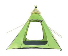 Youxd Familienzelt, 3-4 Personen All Season Zelte sind einfach einzurichten, einfach zu erweitern Hagel Indoor Wandern Strände und große Wohnbereiche Grün
