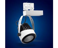 Mextronic 3-PHASEN-STROMSCHIENENSTRAHLER 42W Neutralweiss led 3 phasen strahler für Schienensystem