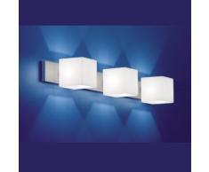 Wandfluter 3-flammig Cube