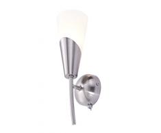 KHL Led Wandfackel Fackelleuchte Goby 30cm nickel matt 2W G9 23050101