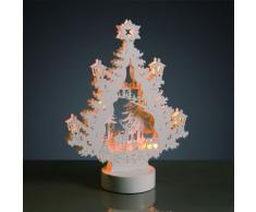 Holzleuchter Rentiere mit 9 LED ww 572346