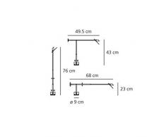 Artemide TIZIO Micro Halo 20 W Halogentischlampe Schwarz A008100