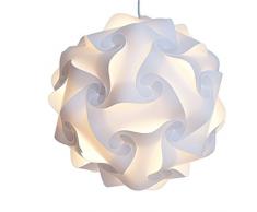 (S) Puzzle-Lampe, Lampenschirm für Tag, DEWEL, Schatten Puzzle, IQ Light, moderne Beleuchtung, DIY Deckenlampe für Schlafzimmer
